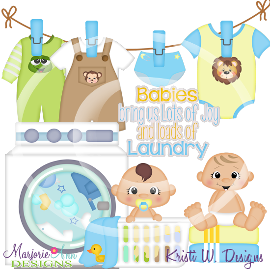 Loads Of Laundry-Boys SVG Cutting Files Includes Clipart - Click Image to Close